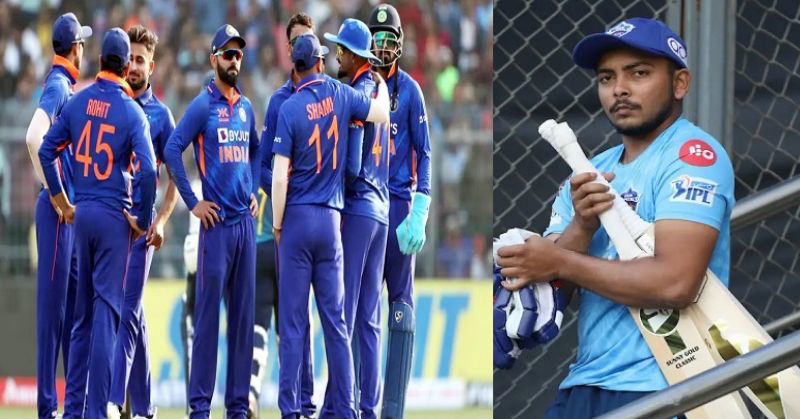 न्यूजीलैंड के खिलाफ टी20 सीरीज के लिए टीम इंडिया का ऐलान, 18 महीने बाद पृथ्वी शाॅ की हुई वापसी, देखें पूरी स्कायड