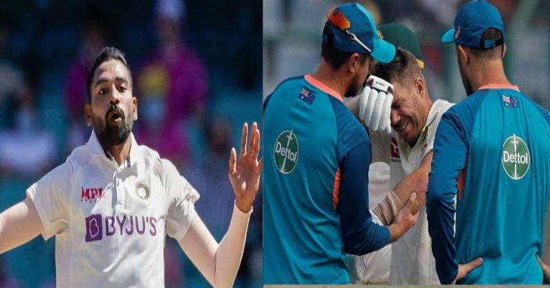 IND vs AUS: सिर पर लगी मोहम्मद सिराज की खतरनाक बाउसंर, अब दूसरे टेस्ट से बाहर हुए डेविड वाॅर्नर, इस प्लेयर की एंट्री