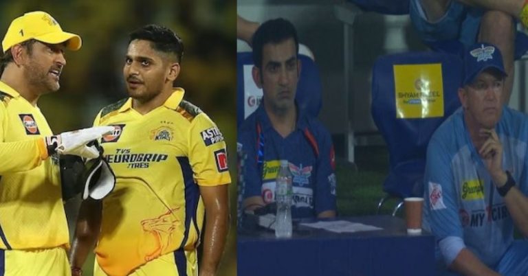 धोनी के इस मास्टरस्ट्रोक के आगे गौतम गंभीर की टीम फेल, CSK ने लखनऊ को दी 12 रनों से करारी मात