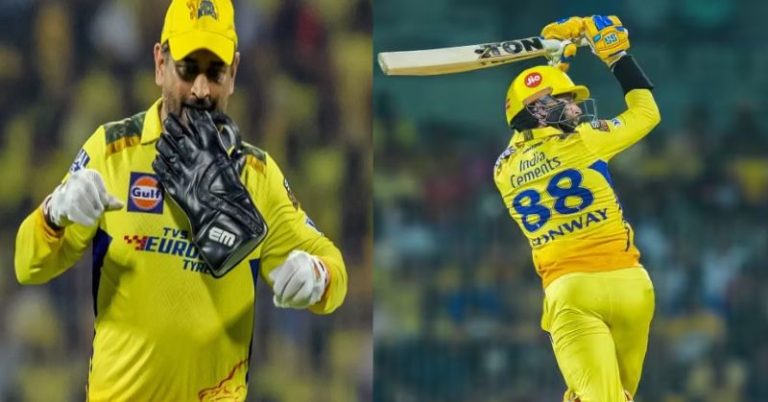 CSK vs SRH मैच में बने कुल 7 रिकाॅर्ड, महेंद्र सिंह धोनी ने रचा इतिहास तो डेवोन कॉनवे ने किया कमाल