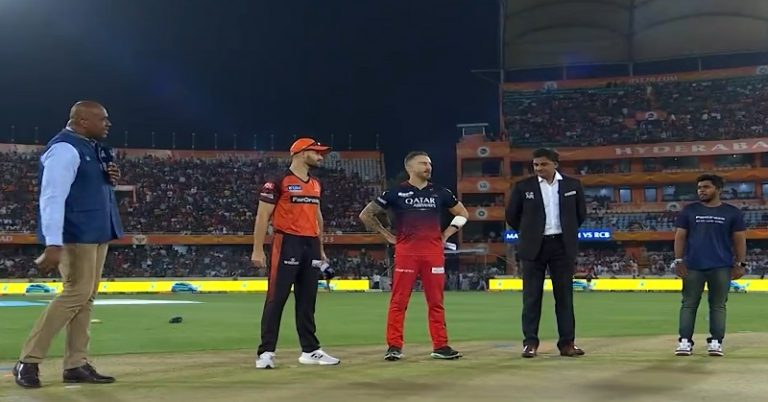 IPL 2023: आरसीबी ने जीता टॉस, SRH में हुए 2 बड़े बदलाव, यहां जानें दोनों टीमों की प्लेइंग 11