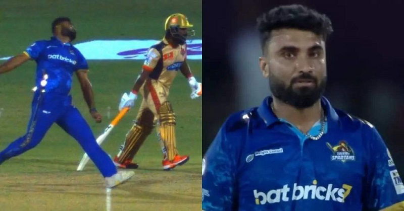 भारतीय गेंदबाज ने बनाया शर्मनाक रिकाॅर्ड, एक गेंद डालने में लुटा दिए 18 रन, देखें Video